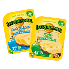 Leerdammer kaasplakken